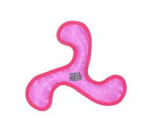 DuraForce Boomerang Tiger Jouet pour Chien Rose-Rose