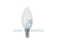 Duralamp L037N Ampoule Déco LED vers le Haut Bougie E14 3,2W 230V 4000°K