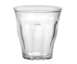 Duralex 1026AB06 / 6 tumblers Picardie Verre d'eau sans remplissage, 220 ml, paquet de 6