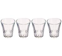Duralex Amalfi Lot de 4 verres transparents fabriqués en France 88,5 g