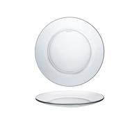 Duralex - Assiette Plate 23,5cm Lys Transparent - Lot de 6