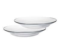 Duralex – Assiette creuse Lys 23 cm transparente – Lot de 6