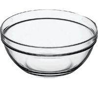 Duralex Bol Lys empilable en verre trempé, moderne, transparent, 9 cm de diamètre, 6 pièces