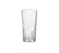 Duralex® Collection Jazz|Verre à Cocktail, Long Drink Highball Transparent 17 cl|Lot de 6 pièces|Verre Ultra résistant, Compatible Lave-Vaisselle, Made in France, Empilable…