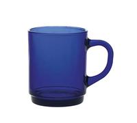 Duralex® Collection Versailles|Mug à thé en verre avec anse Saphir 26 cl|Lot de 6 pièces|Verre ultra résistant, Compatible Lave-Vaisselle, Made in France, Empilable