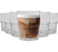 Duralex Empilable Verres empilables - Gobelets 200 ml pour eau, jus de fruits - pack de 6