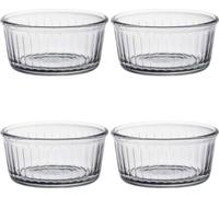 Duralex Four Chef Ramequins en verre pour crème brûlée, desserts - 8,5 cm - paquet de 4