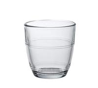 Duralex Gobelets Gigogne 1015AB06/6 – 9 cl – Verre trempé – Lot de 6 – Transparent