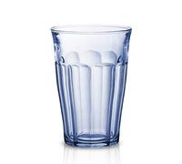 Duralex Lot de 6 verres Picardie Made in France en verre, 30,5 ml, bleu marine