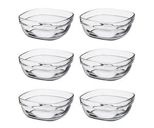 DURALEX LOT6 COUPELLE ONDINECARRE 11 CM