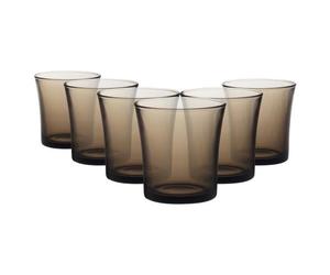 Duralex Lys CrÃ©ole 1011CB06A0111 Lot de 6 verres Ã eau en verre Marron 210 ml