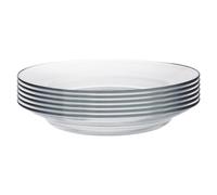 Duralex Lys en verre soupe Plaques vaisselle en verre trempé 230mm (9" ) x12
