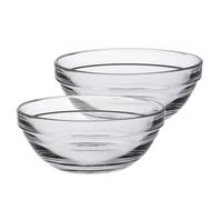 Duralex Lys en verre Stacking bols de cuisine Servir mélange 10.5cm (4" ) x6