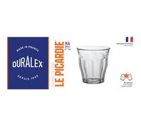 DURALEX - Picardie Transparent - Gobelet 22 cl - verre trempé