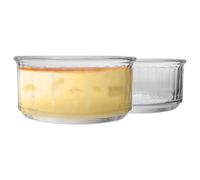 Duralex Ramequins Ovenchef en Verre - pour crèmes brèlèes/Desserts - 10 cm - Lot de 8