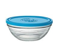 Saladier en verre rond et couvercle Lys - Duralex 3L
