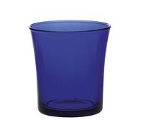 Duralex Saphir Cobalt Eau gobelets 209,8 gram/210 ml - Lot de 6 - contenants en verre trempé
