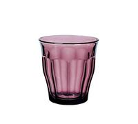 4x Duralex Prune 250ml Picardie Gobelets Verre Eau Whisky Tasse Ensemble