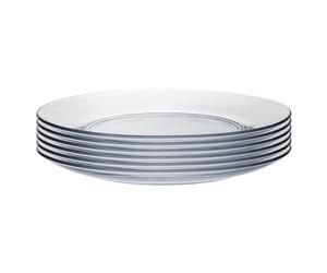 Duralex Très Grandes Assiettes Lys - Verre trempè/rèsistant è la Chaleur - 280 mm - Lot de 12