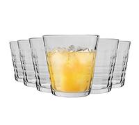 Duralex Verres è Boire Prisme - Gobelets 275 ML pour Eau, jus - Transparent - Paquet de 12
