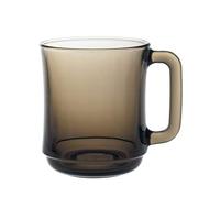 Duralex Versailles Lot de 6 tasses en verre 310 ml, grande fumée, passe au micro-ondes et au lave-vaisselle