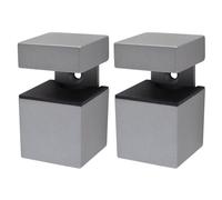 DURAline Blister 2 pélican Clip DL Cube Argent Mat