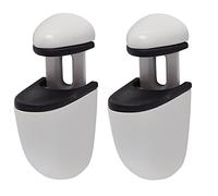 Duraline Select Mini Lot de 2 supports d'étagère pour étagère Blanc 4-24 mm