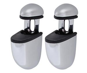 Duraline select mini support pour étagère regalboards mm/chrome/4-24 lot de 2