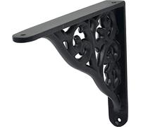 Duraline Support à Tablette Console Baroque, 19 x 15 cm, Noir