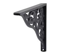 Duraline Support à Tablette Console Baroque, 23 x 18 cm, Noir