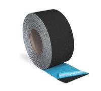 DuraMark RPT-750 Ruban réfléchissant pour marquage de chaussée - Ruban antidérapant durable à base de caoutchouc pour l'extérieur, certifié Bast (noir, 7,6 cm x 10,1 m)
