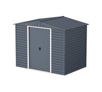 Duramax Abri de jardin en métal anthracite Duramax Alpine 4,77 m² - ALPINE_GRIS_8x6