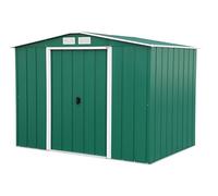 Abri de jardin métal Vert pin DURAMAX 4.75m²