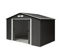 DURAMAX Abri de jardin métal 4,77m² - Anthracite