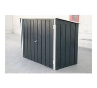 Duramax Abri vélos Duramax Métal 0,33mm 2,05M² avec kit ancrage - Anthracite G