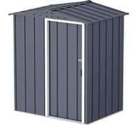 Abri de jardin métal - 1,96m² - kit ancrage - Anthracite - Duramax