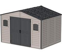 Duramax Abri de jardin en PVC Duramax 8,05 m² gris - DUPRO108PR