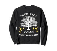 Duran 2026 Réunion de Famille Arbre généalogique Assorti Sweatshirt