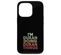Duran Name Duran Personalized Name First Given Coque pour iPhone 13 Pro