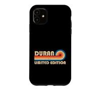 Duran Retro 70s 80s Sunset Stripe Coque pour iPhone 11