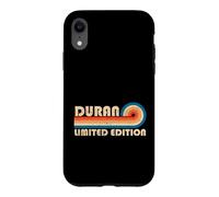 Duran Retro 70s 80s Sunset Stripe Coque pour iPhone XR
