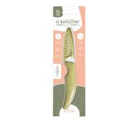 Durandal - Couteaux de cuisine en céramique avec étui, 4 tailles de lames - Découpe, épluche et tranche viandes, légumes, fruits