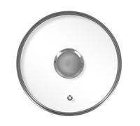 Durandal | Couvercles plat en verre cerclé inox pour poêles Légende - 20 cm