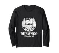 Durango Colorado Scenic Mountain Train Vintage Manche Longue