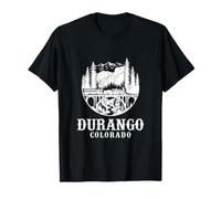 Durango Colorado Scenic Mountain Train Vintage T-Shirt