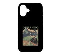 Durango Colorado Vintage Train à Vapeur Mountain Railroad Coque pour iPhone 16