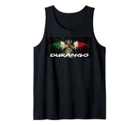 Durango Mexico License Plate Aesthetic Mexican Patriotic Débardeur