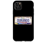 Durango Mexico License Plate Mexican Travel Vacation Beach Coque pour iPhone 11 Pro Max