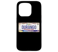 Durango Mexico License Plate Mexican Travel Vacation Beach Coque pour iPhone 15 Pro