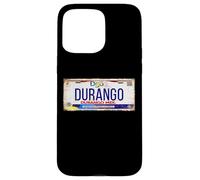 Durango Mexico License Plate Mexican Travel Vacation Beach Coque pour iPhone 15 Pro Max